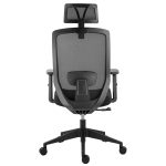 Scaun Birou Ergonomic Joy-H, negru - imagine 2